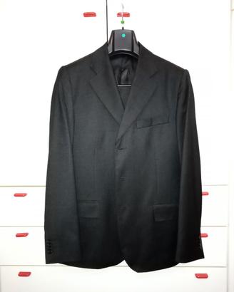 completo uomo nero giacca pantalone