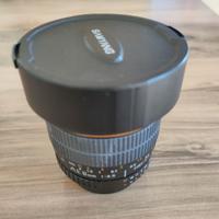 Obiettivo fisheye 8mm samyang per Nikon