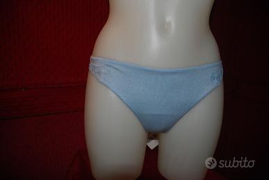 Tanga La Perla azzurro taglia 3 -