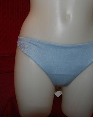 Tanga La Perla azzurro taglia 3 -