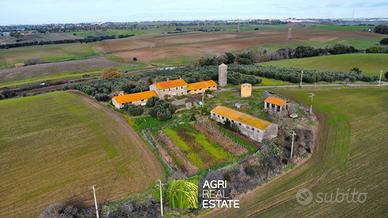 Terreno agricolo di 48 HA con casale e fabbricati