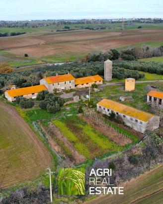 Terreno agricolo di 48 HA con casale e fabbricati