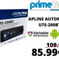 Alpine ute-200bt autoradio stereo bluetooth