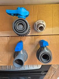 Valvole a sfera in PVC