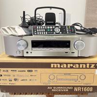 Home Theater Marantz NR1608 Dolby Atmos 7.2
