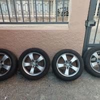 4 cerchi da 16 pollici gommati invernali dot 2021