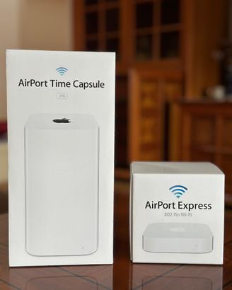 APPLE time capsule 3TB + air port