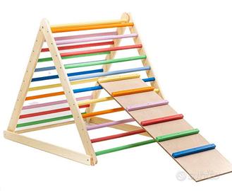 Triangolo montessoriano Pikler grande - no pedana