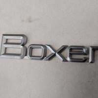 targhetta Boxer alfa 33 145 146