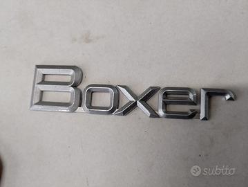 targhetta Boxer alfa 33 145 146