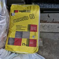 Massetto fibrorinforzato rapido G 8.    25 kg