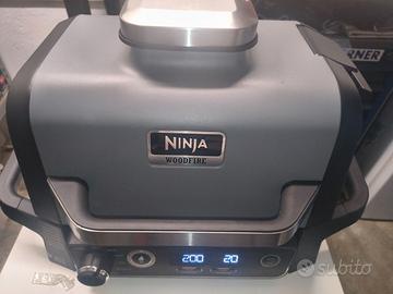 Barbecue  Affumicatore friggitrice elett.  Ninja