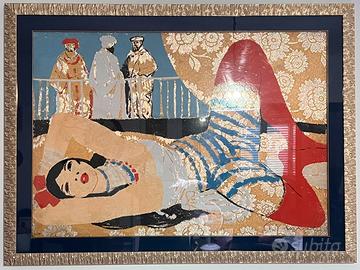 Litografia “L’attesa” di Salvatore Fiume
