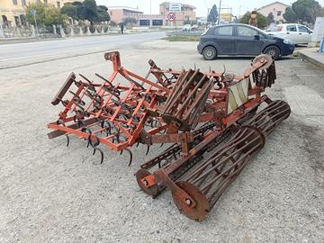 vibrocoltivatore con doppio rullo da 3,20m