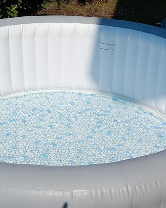 piscina gonfiabile con idromassaggio bestway