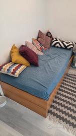 letto per camerina, ampliabile a doppio