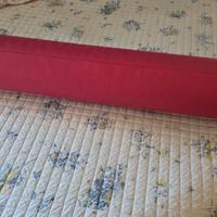 cuscino cilindrico in ecopelle