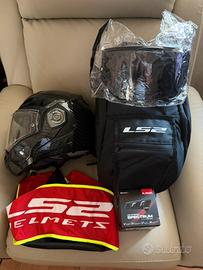 Casco modulare LS2 Advant X Carbon con interfono