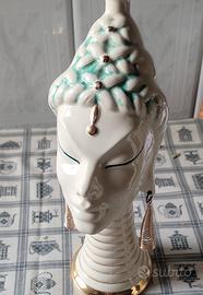 Raro Lotto 3 bottiglie ceramiche Canova anni 50/60