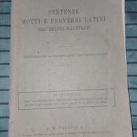 sentenze motti e proverbi latini 