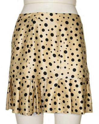 Gonna in seta a pois di Dolce&Gabbana - tg. 40