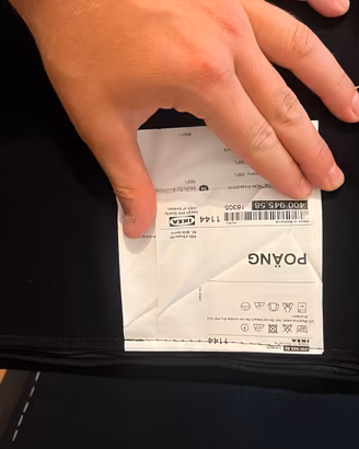 Poltrona poang Ikea