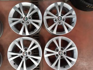 Cerchi alfa romeo giulietta 16'