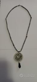 Collana artigianale unisex in pietre dure 