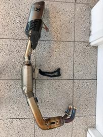 Scarico completo AKRAPOVIC YAMAHA R7 omologato