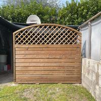 Pannello barriera divisorio da giardino