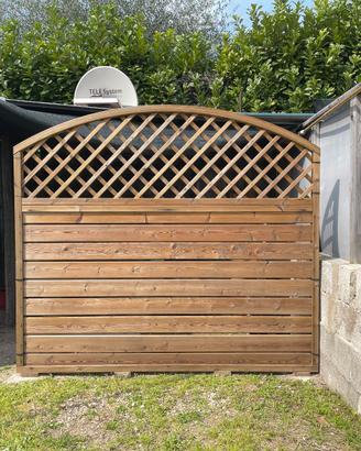 Pannello barriera divisorio da giardino