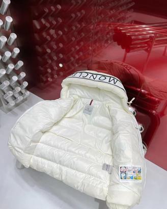 Moncler Giacca piumino d’anatra bianca