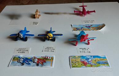 “Mezzi Aerei” Sorpresine Kinder vintage 1990-2000