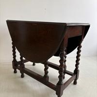 Tavolo a bandelle inglese '800