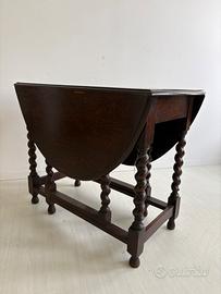 Tavolo a bandelle inglese '800