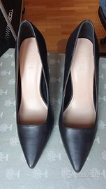 scarpe pelle nere  taglia 37