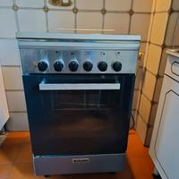 GLEM GAS - Cucina a gas A554MI6 Classe A-INOX