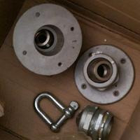 staffa a muro inox gancio