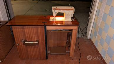 macchina da cucire vintage singer completa