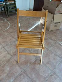 Sedia in legno