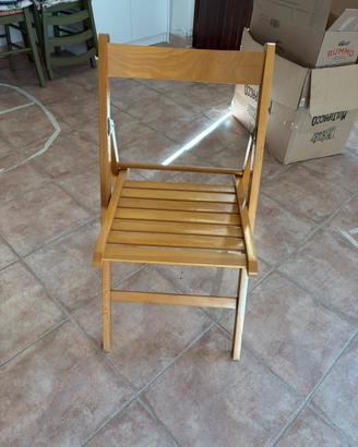 Sedia in legno