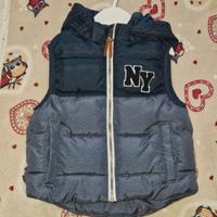 Giacca imbottita smanicata (taglia 3-4 anni)