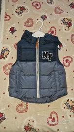 Giacca imbottita smanicata (taglia 3-4 anni)