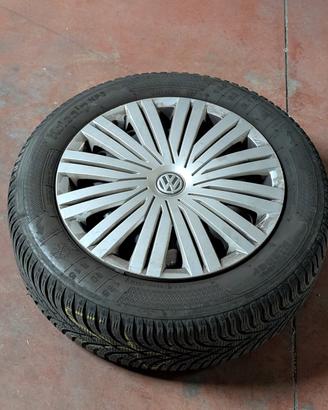 Ruote invernali VW Polo 15" + coppe + sacche