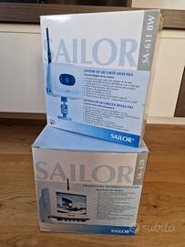 Sistema videosorveglianza B/N vintage Sailor