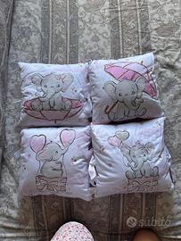 set di 4 cuscini con federe sartoriali 100%