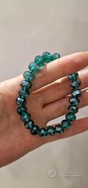 Bracciale artigianale verde