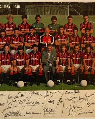 Foto ufficiale Milan Autografi