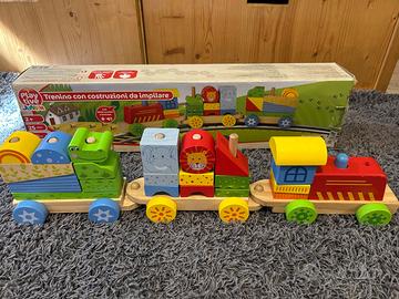 Trenino legno