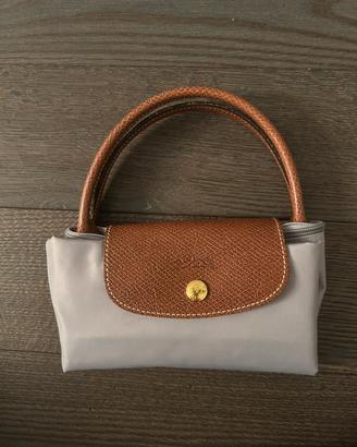 Longchamp a mano S grigio ghiaccio
